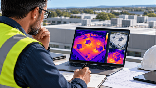 Commercial Drone Roof Inspection Services in UK